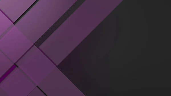 Діагональні Фіолетові Динамічні Смуги Чорному Тлі Сучасний Абстрактний Візуальний Фон — стокове фото