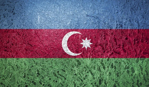 Bandera Abstracta Azerbaiyán — Foto de Stock