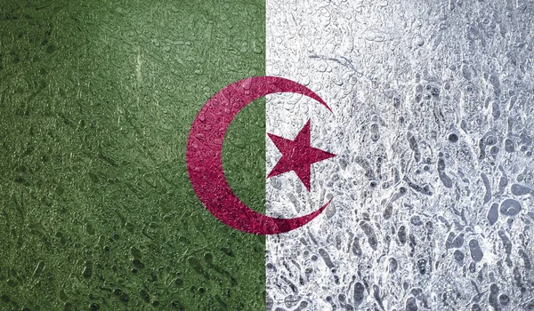 Абстрактный Флаг Алжира — стоковое фото