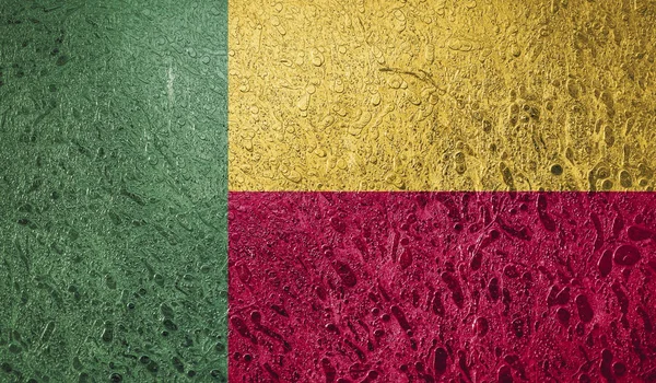 Bandiera Astratta Del Benin — Foto Stock