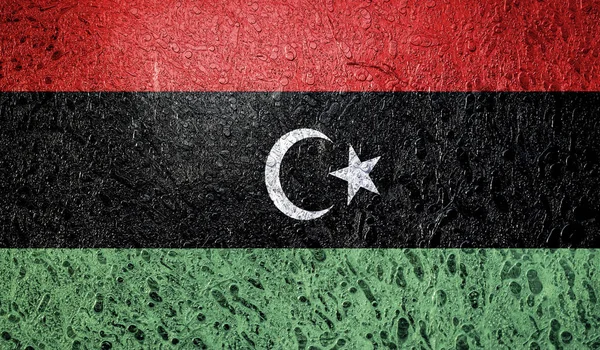 Bandera Abstracta Libya — Foto de Stock