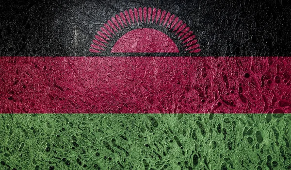 Bandera Abstracta Malawi Africa — Foto de Stock
