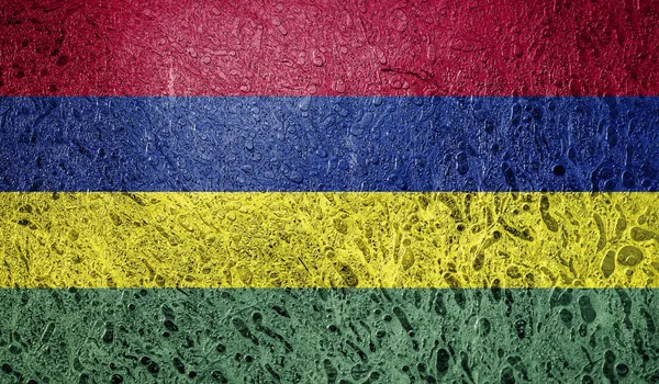 Абстрактный Флаг Маврикия — стоковое фото