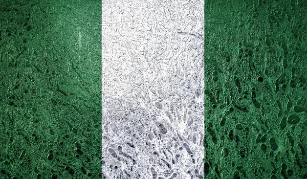 Bandera Abstracta Nigeria África — Foto de Stock