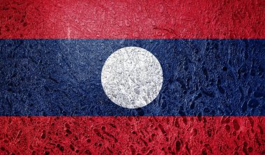 Soyut Laos bayrağı