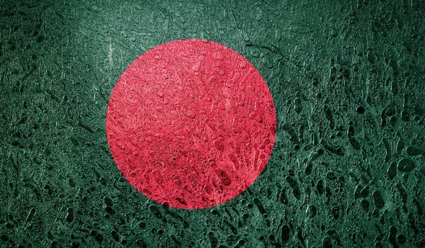 Bandera Abstracta Bangladesh — Foto de Stock