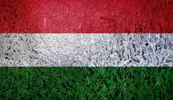 Drapelul Abstract Ungariei — Fotografie, imagine de stoc