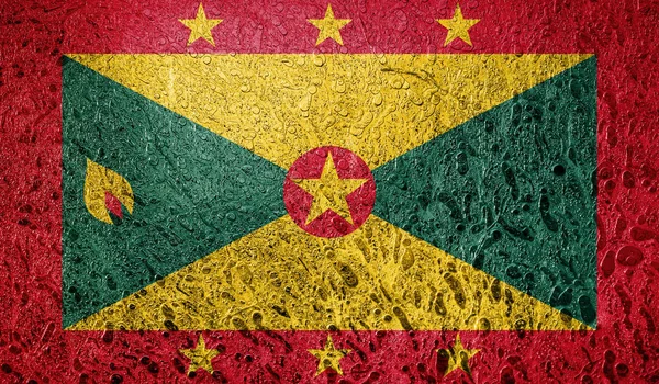 Abstraktní Grenadská Vlajka — Stock fotografie