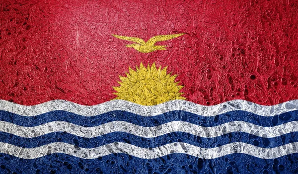 Abstracte Vlag Van Kiribati — Stockfoto