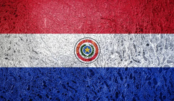 Drapelul Abstract Paraguayului — Fotografie, imagine de stoc