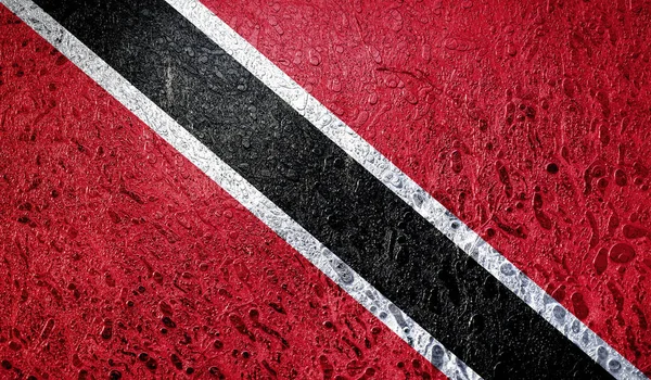 Drapelul Abstract Trinidad Tobago — Fotografie, imagine de stoc