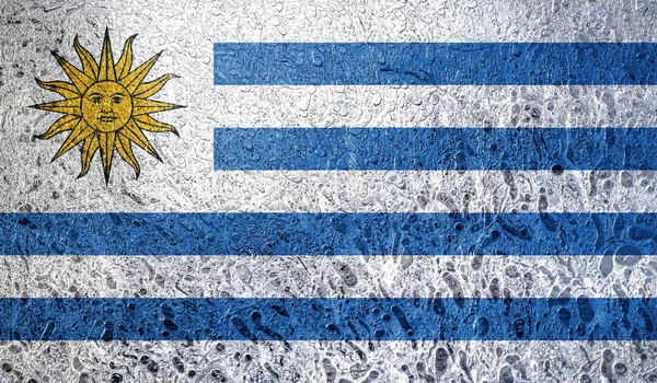 Drapelul Abstract Uruguayului — Fotografie de stoc gratuită