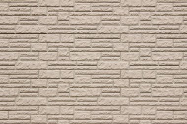 Kahverengi plastik taş duvar taklit