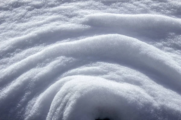 Manta Nieve Blanca Textura — Foto de Stock