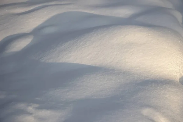 Snowdrift Fundal Alb Zăpadă Prim Plan — Fotografie, imagine de stoc