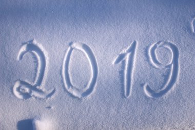 Kar üzerinde yazıt 2019