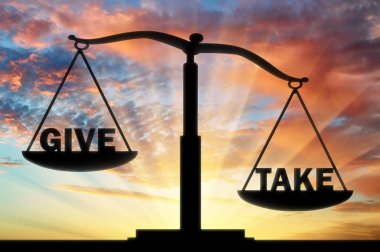 Adalet, iki kelime - vermek ve almak ölçeklerde. Ağır almaya kelimedir. Kavramsal sahne toplumda sosyal sorunlardan