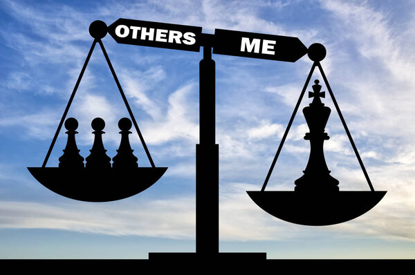 Концепция корыстных эгоистичных
