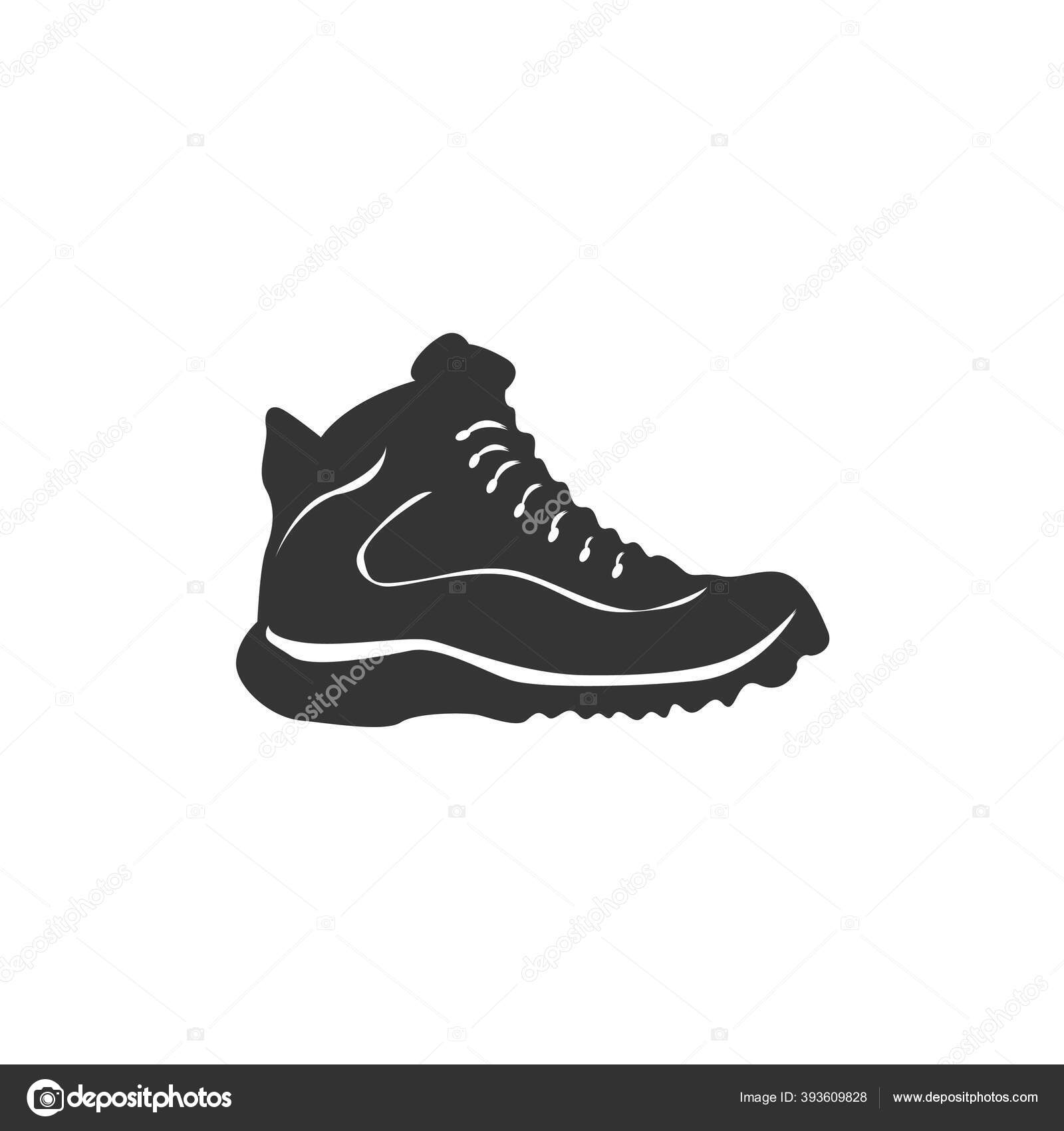 Safety Boots Icon Vector Illustration 