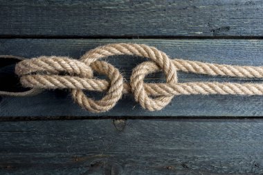 Fisherman's Bend. Rope node.