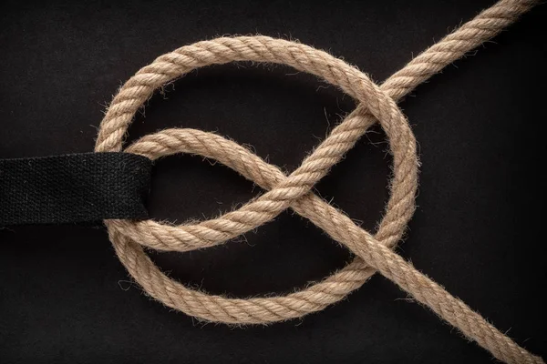ship node. Rope knot