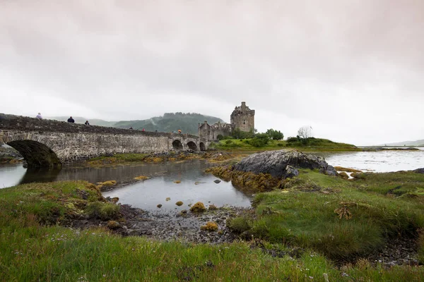 Magical Atmosphere Castles Lakes Scotland — Stock Photo, Image