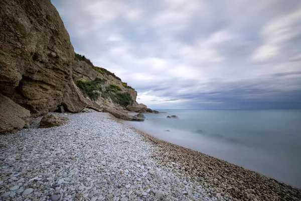 Spiaggia Ripari Giobbe Ortona Italia — 스톡 사진