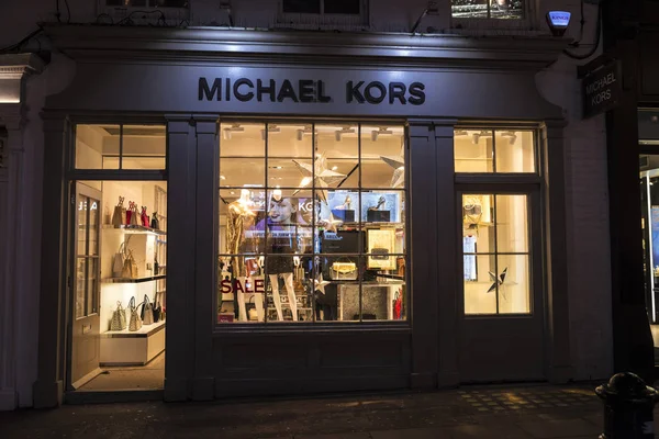 London United Kingdom January 2018 Michael Kors Shop Covent Garden — Stock Photo, Image