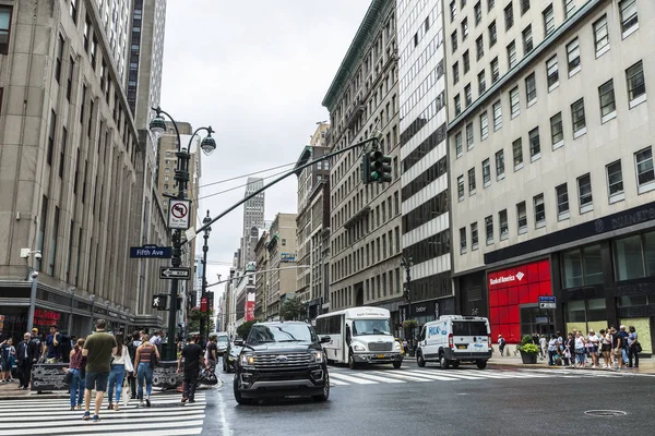 New York City Usa Juli 2018 Fifth Avenue 5Th Avenue — Stockfoto