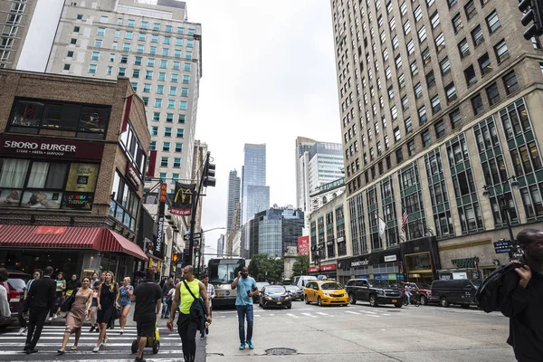 New York États Unis Juillet 2018 Sixième Avenue Avenue Officiellement — Photo