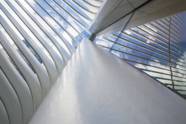 Ciudad Nueva York Julio 2018 Interior Estación World Trade Center — Foto de Stock