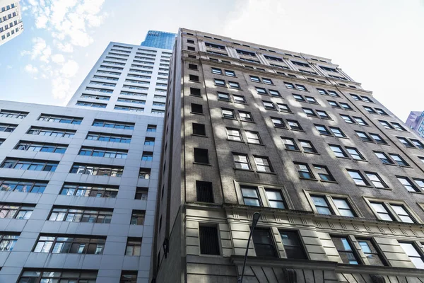 Manhattan, New York City, Amerika Birleşik Devletleri içinde modern ve klasik gökdelenler cephe