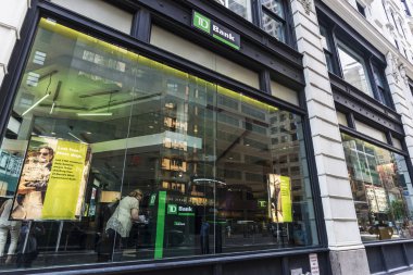 Banka Şubesi Td Bankası New York, ABD