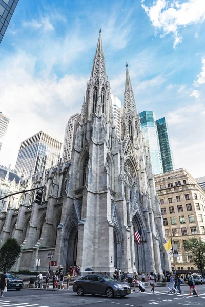 Cathedral of St. Patrick i Manhattan, New York City, Usa — Stockfoto