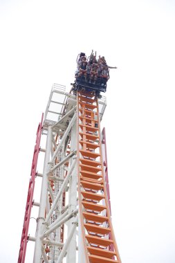Coney Island Beach Luna Park Eğlence Parkı, New York City, U