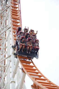 Coney Island Beach Luna Park Eğlence Parkı, New York City, U