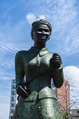 Harlem'deki Harriet Tubman Heykeli, New York City, ABD