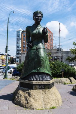 Harlem'deki Harriet Tubman Heykeli, New York City, ABD