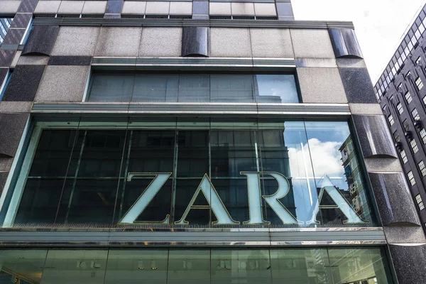 Tienda Zara en New York City, Estados Unidos —  Fotos de Stock