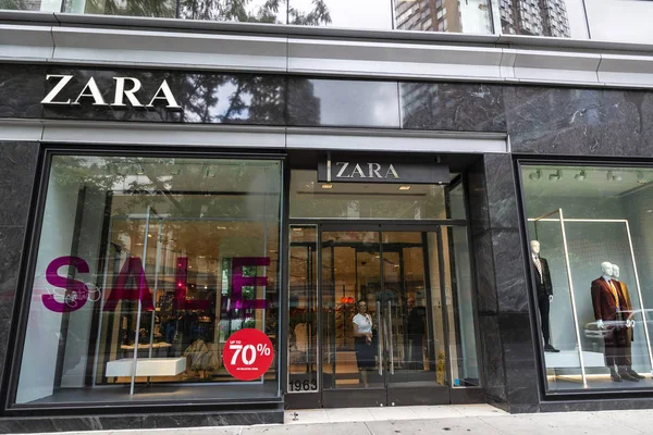 Tienda Zara en New York City, Estados Unidos —  Fotos de Stock