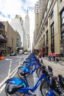 New York City, ABD Kiralık bisiklet satır