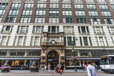 New York, ABD 'de Macys Alışveriş Mağazası