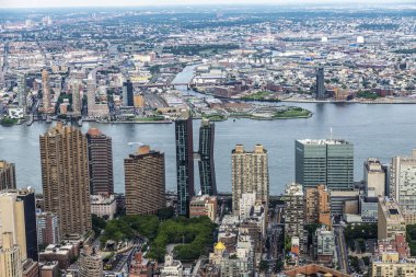 New York şehrinin ufuk çizgisi, ABD