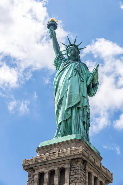 アメリカニューヨークの自由の像 — ストック写真