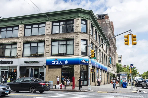 Bankovní pobočka Citibank v New Yorku, USA — Stock fotografie