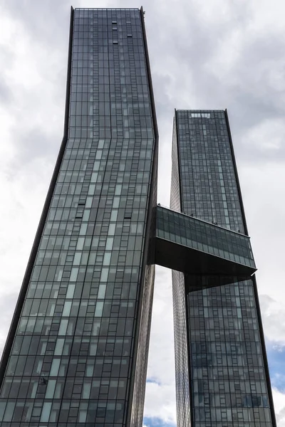 Residential skyscraper in Manhattan, New York City, USA