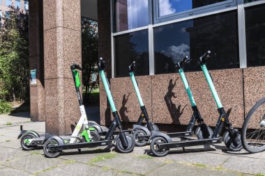 Dockless elektrikli scooter Hamburg, Almanya