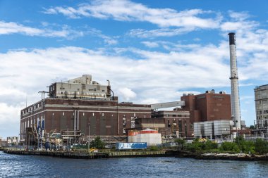 New York City, ABD'de elektrik üretim tesisi