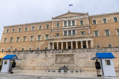 Atina' daki Yunan Parlamentosu' nda onur muhafızları, Yunanistan