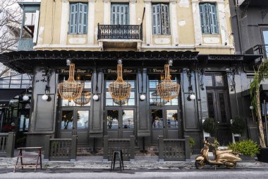 Atina, Yunanistan 'da Tony Bonanno adında bir bar